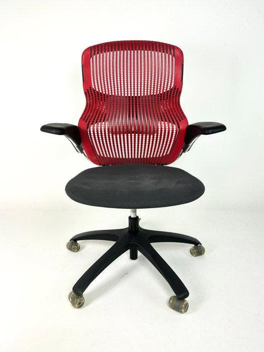 Knoll - Stoel - Generatie 1 - Metaal, Plastic, Antiek en Kunst, Antiek | Meubels | Stoelen en Banken