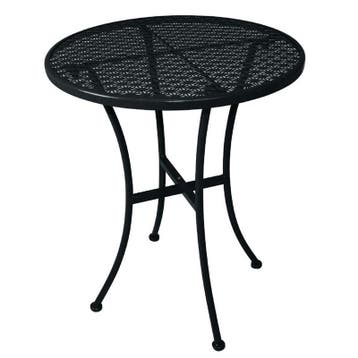Tafel | Staal | Zwart | In-/Outdoor | Ø600x710(h)mm Bolero, Verzenden, Nieuw in verpakking