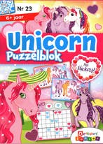 Denksport voor kids! Unicorn Puzzelblok - 23 2025, Boeken, Tijdschriften en Kranten, Verzenden, Nieuw, Sport en Vrije tijd