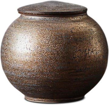 Keramische Mini Urn Brons Goud – 170 ml, Verzenden, Nieuw