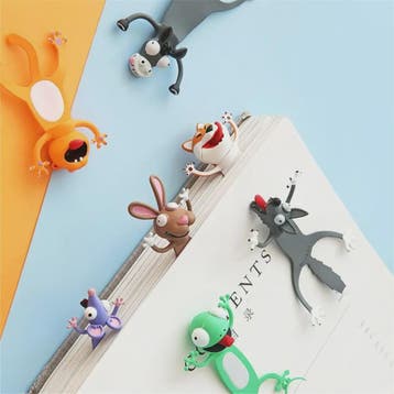 Grappige 3D Boekenlegger Dieren - Leuke Leestekens voor Boek, Dieren en Toebehoren