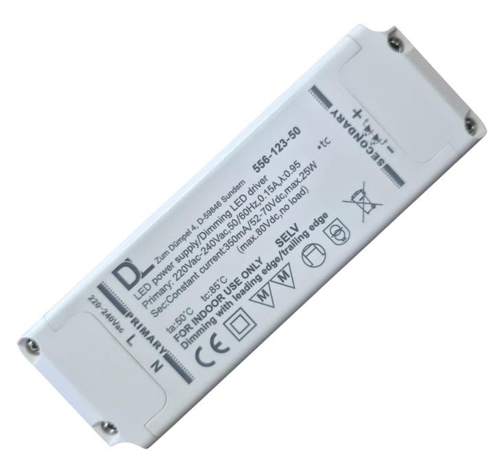 Eco-C LED driver 350mA 18-25W dimbaar (fase aan/afsnijdin..., Huis en Inrichting, Lampen | Overige, Nieuw, Ophalen of Verzenden