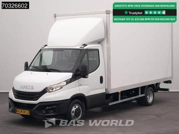 Iveco Daily 35C16 3.0L Laadklep Dubbellucht 160PK Bakwagen A, Stof, Gebruikt, Euro 6, Iveco