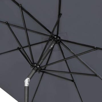 2dekans | VONROC Premium Stokparasol Rosolina 280x280cm -, Ophalen of Verzenden, Zo goed als nieuw
