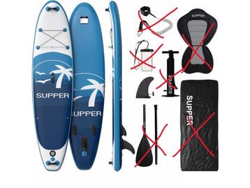 Veiling - Supper Sup Board XL - Max. 220KG 335 x 81 cm, Nieuw