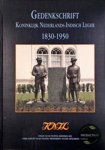 Gedenkschrift kon ned-indisch leger 1820-1950 - div, Verzenden, Gelezen, D. de Iongh