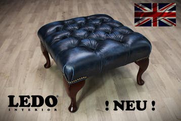 Chesterfields bank, fauteuil Verkoop van alle sorten, ZGAN, Huis en Inrichting, Ophalen of Verzenden, Zo goed als nieuw, Leer