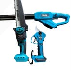ACTIE SET Telescopische stok Snoeizaag en Snoeischaar -18V, Verzenden, Nieuw