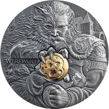 Kameroen. 2000 Francs 2024 Werewolf - Dual Essence 2 oz