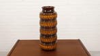 Grote vintage West Germany Vaas | Bruin | 40 cm, Ophalen of Verzenden, Nieuw
