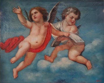Europese school (XX) - Putti alati - NO RESERVE