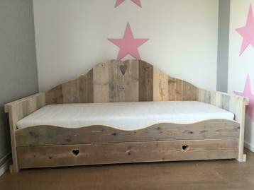 Een Prinsessen bed / Prinsessenbed van massief hout, Ophalen of Verzenden, Nieuw