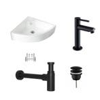 Sani Royal Fonteinset Keramiek Quartz met Kraan,, Doe-het-zelf en Verbouw, Sanitair, Nieuw