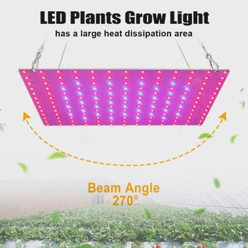 Krachtige LED Plantengroeilamp Full Spectrum 81/169 LEDs voo, Verzenden, Nieuw