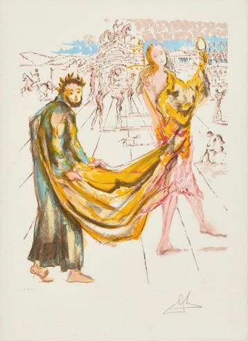 Salvador Dali (1904-1989) - The kingdom, Antiek en Kunst