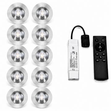 LED Dimbare keuken inbouwspots / kastspots / wandplank spots, Ophalen of Verzenden, Nieuw, Plafondspot of Wandspot, Led