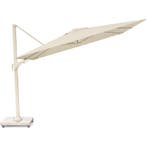 Nexus T2 premium zweefparasol 300x300 cm sandstone mast, Ophalen of Verzenden, Nieuw