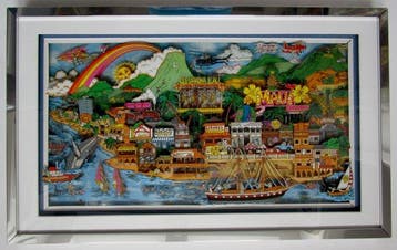 Charles Fazzino (1955) - 3D From Maui With Love