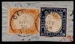 Italiaanse oude staten - Sardinië 1857/1857 - Sardinie €, Gestempeld