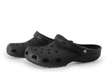 Crocs Muiltjes in maat 45½ Zwart, Crocs, Verzenden, Zwart, Zo goed als nieuw