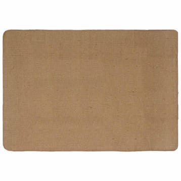 vidaXL Gebied Tapijt Licht Bruin 120 x 170 cm Jute, Verzenden, Nieuw, Bruin