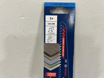 Veiling - 5x Bosch reciprozaagblad 150mm S641HM Expert Fiber, Nieuw
