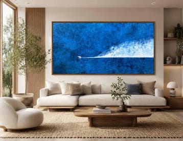 VOLHA - The Endless Blue- XXL format, Antiek en Kunst