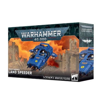 Space Marines Land Speeder (Warhammer nieuw), Hobby en Vrije tijd, Ophalen of Verzenden, Nieuw