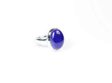 Lapis lazuli Ring / cabochon / nieuw- 5.98 g - (1)
