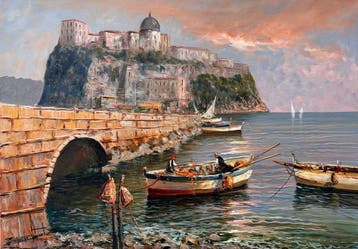 Pasquale Vuotto (1958) - Ischia ponte castello aragonese