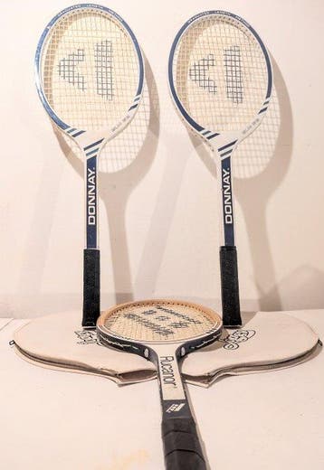 Donnay - Tennis - donnay vintage rackets hout - 1980 -, Nieuw