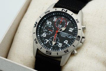 Seiko - CHRONOGRAPH - Zonder minimumprijs - SND399P - Heren