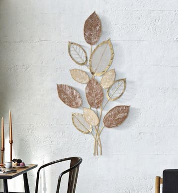 WANDDECORATIE HERFST CM 66X5X116,8, Ophalen of Verzenden, Nieuw