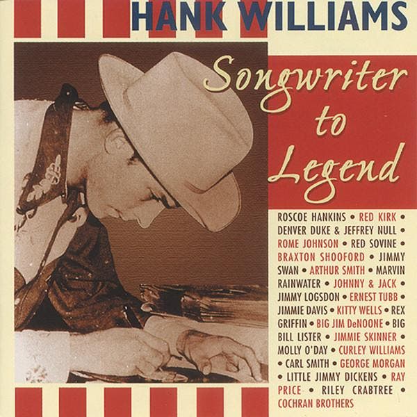 cd - Various - Hank Williams: Songwriter To Legend, Cd's en Dvd's, Cd's | Overige Cd's, Zo goed als nieuw, Verzenden