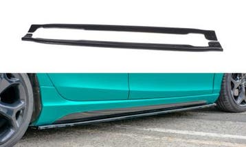 Zijskirts Volvo V40 R-design Zwart Glans, Ophalen of Verzenden, Nieuw