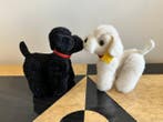 Steiff - Speelgoed Poedels Blackey en Whitey (12 cm) -