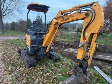 Hyundai Robex 17z-9A 2019 Minigraver, Ophalen, Graafmachine