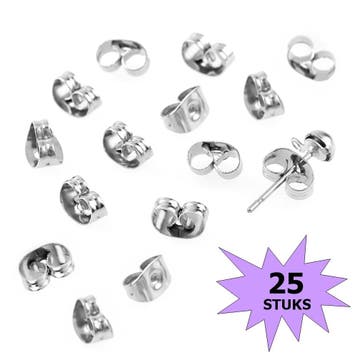 Fako Bijoux - Oorbel Stoppers / Achterkantjes - 5mm -, Verzenden, Nieuw