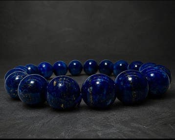 Natuurlijke lapis lazuli armband - AAA-kwaliteit