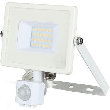 LED Bouwlamp 20 Watt met Sensor - LED Schijnwerper - Viron, Ophalen of Verzenden, Nieuw