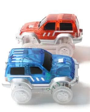 Magna-World® Race Track - Uitbreiding 2 autootjes, Verzenden, Nieuw, Overige merken