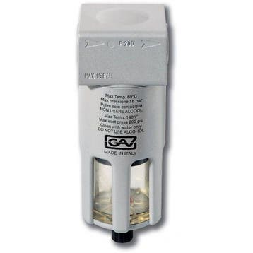 F200 Waterafscheider, Verzenden
