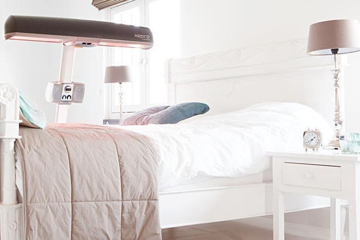 ACTIE REFURBISHED Hapro hp 8560 hb 945 Innergize, Witgoed en Apparatuur, Zonnebanken en Gezichtsbruiners, Refurbished, Zonnebank enkelzijdig