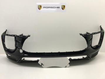 Porsche Macan Turbo originele voorbumper met onderspoiler, Ophalen, Gebruikt, Porsche, Bumper