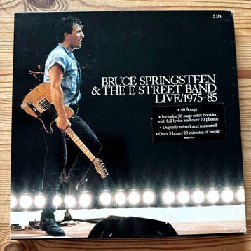 Bruce Springsteen & the E street Band - Live 1975-1985, Nieuw in verpakking