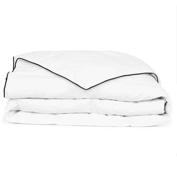 vidaXL Winterdekbed 140x200 cm dons, Verzenden, Nieuw, Wit