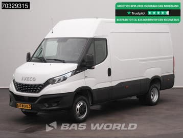 Iveco Daily 50C18 3.0L Automaat L2H2 Dubbellucht 3,5t Trekha, Automaat, Stof, Gebruikt, Euro 6