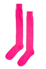 Sokken Neon Roze Gebreid 39 40 41 42 43 44 45 46 Dames Heren, Ophalen of Verzenden, Nieuw, Carnaval