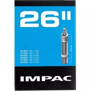 Impac Binnenband 26 inch - Dunlop ventiel - Geschikt voor..., Ophalen of Verzenden, Nieuw, Band