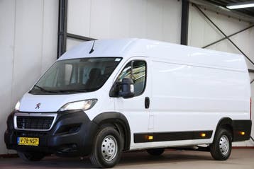 Peugeot Boxer 2.2 BlueHDi 140 L4H2 HEAVY DUTY, Stof, Gebruikt, Euro 6, Wit